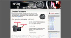 Desktop Screenshot of lensdop.com