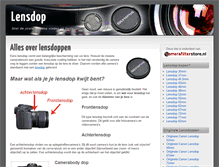 Tablet Screenshot of lensdop.com